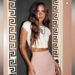 Princess Polly Pink Mini Skirt